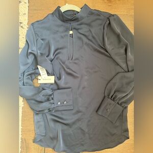 Aritzia Babaton Satin Shirt New with tag